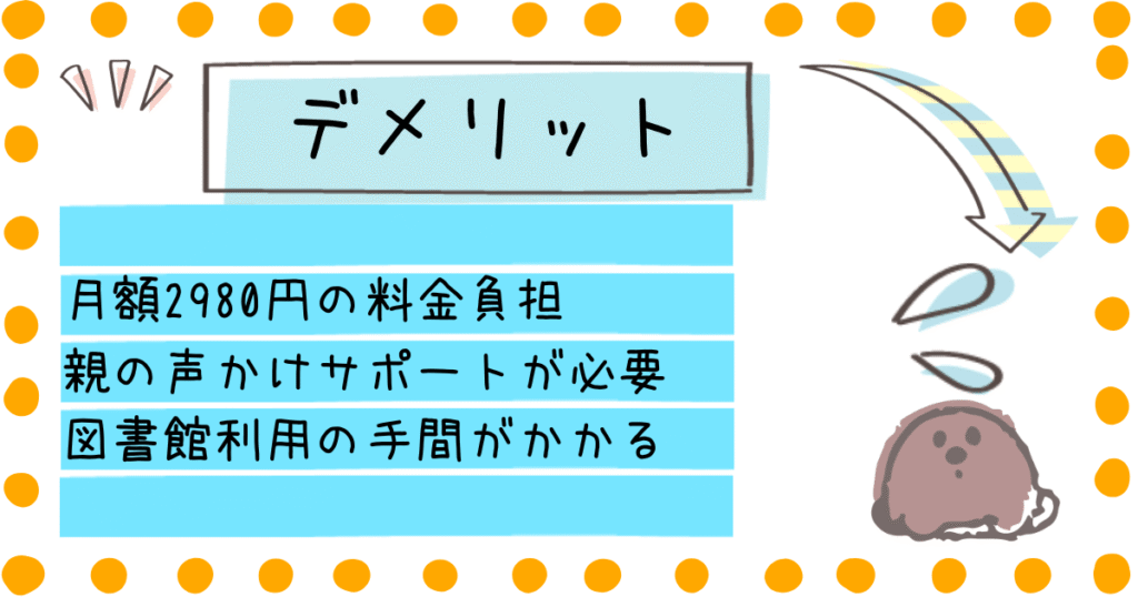ヨンデミー デメリット