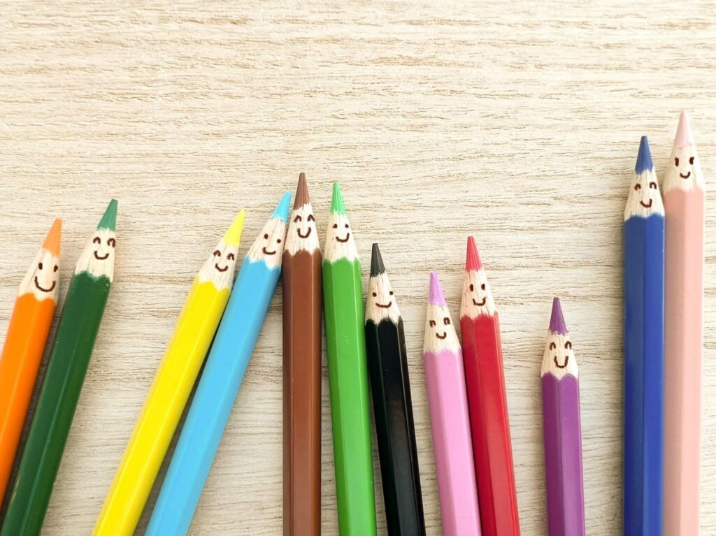 色鉛筆　無料ぬりえ