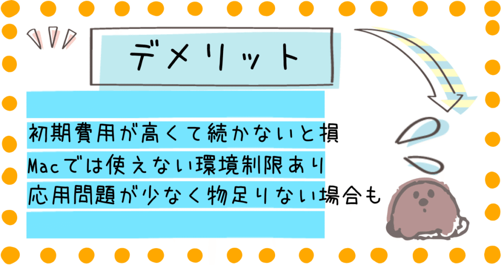 天神 デメリット